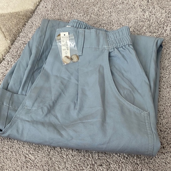 Madewell The Neale Straight-Leg Pant in Drapeweave - Picture 2 of 3